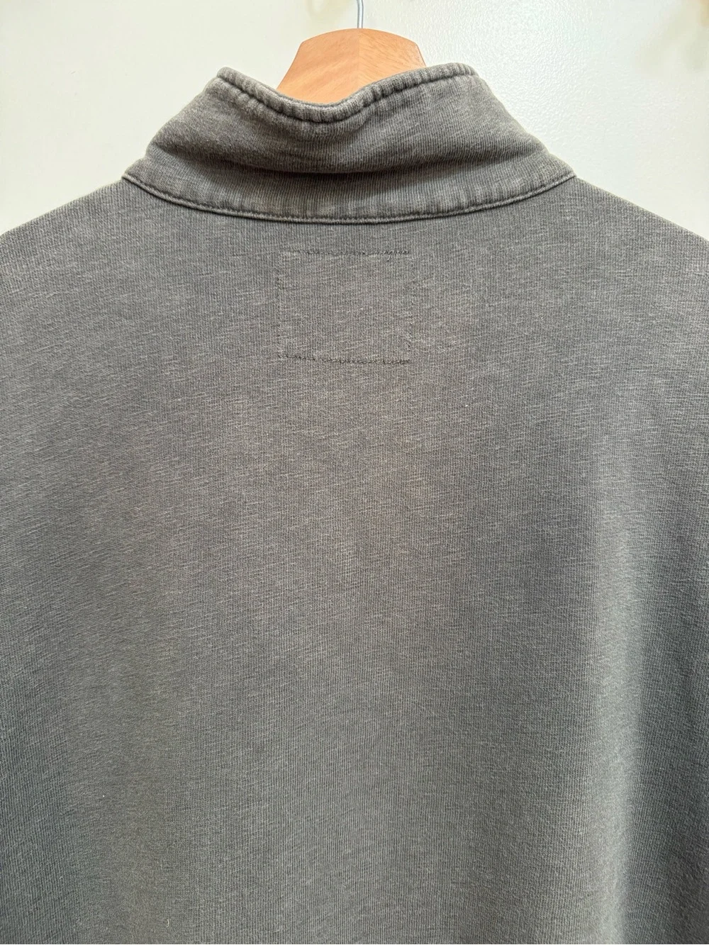 J. Crew Amagansett Embroidered Crab Quarter Zip Pullover Sweatshirt Men’s Large